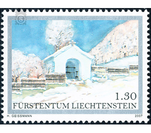 chapel  - Liechtenstein 2007 - 130 Rappen
