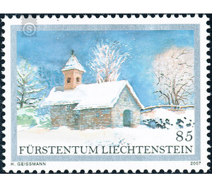 chapel  - Liechtenstein 2007 - 85 Rappen