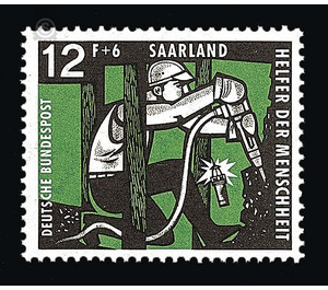 Charity Edition - Germany / Saarland 1957 - 12 Franc