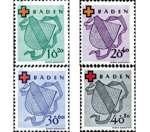 Charity Edition  - Germany / Western occupation zones / Baden 1949 Set