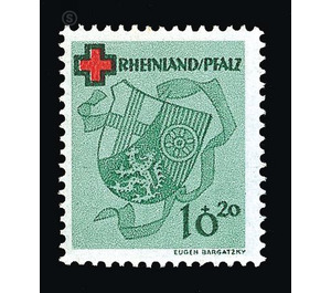 Charity Edition  - Germany / Western occupation zones / Rheinland-Pfalz 1949 - 10 Pfennig