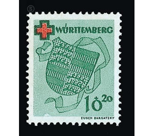 Charity Edition  - Germany / Western occupation zones / Württemberg-Hohenzollern 1949 - 10 Pfennig