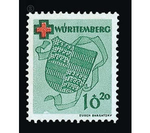 Charity Edition  - Germany / Western occupation zones / Württemberg-Hohenzollern 1949 - 10 Pfennig