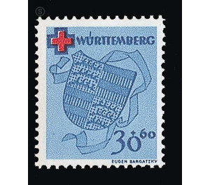 Charity Edition  - Germany / Western occupation zones / Württemberg-Hohenzollern 1949 - 30 Pfennig