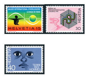 charity  - Switzerland 1973 Set