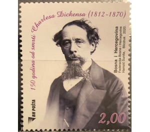 Charles Dickens Death Sesquicentenary - Bosnia and Herzegovina 2020 - 2