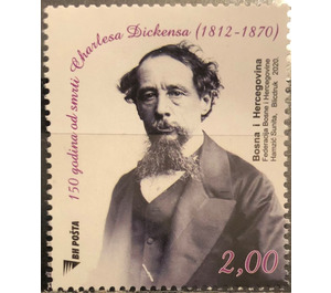 Charles Dickens Death Sesquicentenary - Bosnia and Herzegovina 2020 - 2