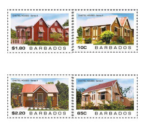 Chattle Houses (Series II) (2019) - Caribbean / Barbados 2019 Set