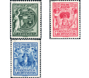 child care  - Liechtenstein 1932 Set