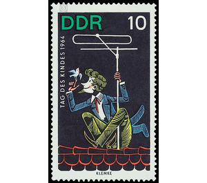 Child's day  - Germany / German Democratic Republic 1964 - 10 Pfennig