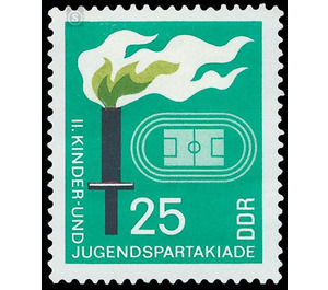 Children and Youth Spartakiade, Berlin  - Germany / German Democratic Republic 1968 - 25 Pfennig