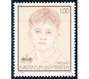 Children of the hereditary prince  - Liechtenstein 2011 - 100 Rappen