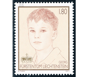 Children of the hereditary prince  - Liechtenstein 2011 - 180 Rappen