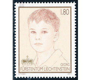 Children of the hereditary prince  - Liechtenstein 2011 - 180 Rappen