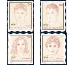 Children of the hereditary prince  - Liechtenstein 2011 Set