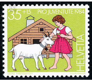 Children's books - Heidi  - Switzerland 1984 - 35 Rappen