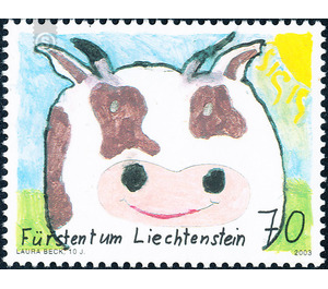 children's drawings  - Liechtenstein 2003 - 70 Rappen