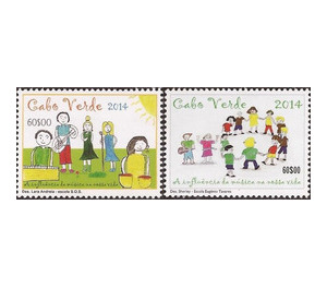 Children's drawings - West Africa / Cabo Verde 2014 Set