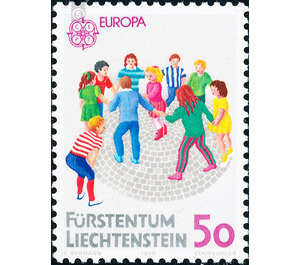 children's games  - Liechtenstein 1989 - 50 Rappen