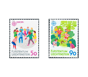 children's games  - Liechtenstein 1989 Set