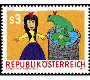 Children Stamp  - Austria / II. Republic of Austria 1981 - 3 Shilling
