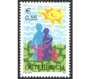 Children Stamp  - Austria / II. Republic of Austria 2003 - 55 Euro Cent