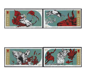 Chinese New Year 2020 - Year of the Rat - Great Britain / British Territories / Isle of Man 2020 Set