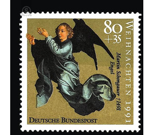 chrismas: 500th anniversary of death of Martin Schongauer - Germany / Federal Republic of Germany 1991 - 80 Pfennig