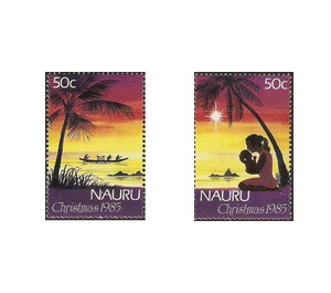 Christmas 1985 - Micronesia / Nauru Set