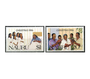 Christmas 1986 - Micronesia / Nauru Set