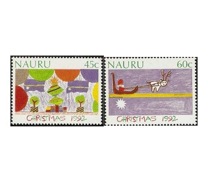 Christmas 1992 - Micronesia / Nauru Set
