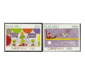 Christmas 1992 - Micronesia / Nauru Set