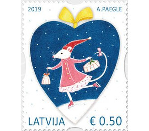 Christmas 2019 - Latvia 2019 - 0.50 Euro