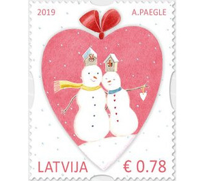 Christmas 2019 - Latvia 2019 - 0.78 Euro