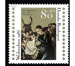 Christmas; 500th birthday of Hans Baldung  - Germany / Federal Republic of Germany 1985 - 80 Pfennig