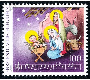 Christmas carols  - Liechtenstein 2015 - 100 Rappen