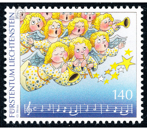 Christmas carols  - Liechtenstein 2015 - 140 Rappen