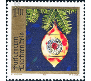 Christmas decorations  - Liechtenstein 1997 - 110 Rappen