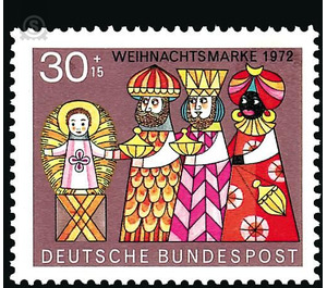 Christmas  - Germany / Federal Republic of Germany 1972 - 30 Pfennig