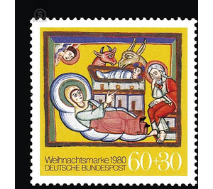 Christmas - Germany / Federal Republic of Germany 1980 - 60 Pfennig