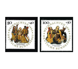 Christmas  - Germany / Federal Republic of Germany 1993 Set