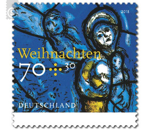 Christmas - self-adhesive  - Germany / Federal Republic of Germany 2018 - 70 Euro Cent