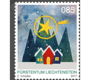 Christmas - Star of Bethlehem  - Liechtenstein 2017 - 85 Rappen