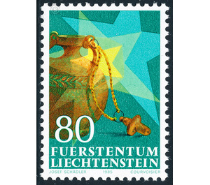 Christmas Theme  - Liechtenstein 1985 - 80 Rappen