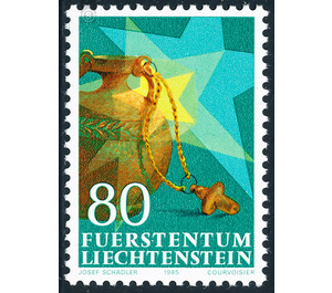 Christmas Theme  - Liechtenstein 1985 - 80 Rappen