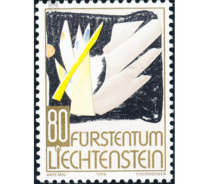 Christmas Theme  - Liechtenstein 1994 - 80 Rappen