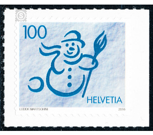 Christmas Theme  - Switzerland 2016 - 100 Rappen