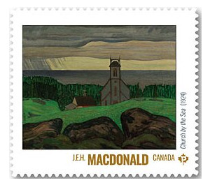 "Church By The Sea" by JEH MacDonald - Canada 2020