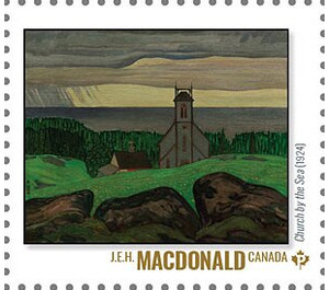 "Church By The Sea" by JEH MacDonald - Canada 2020