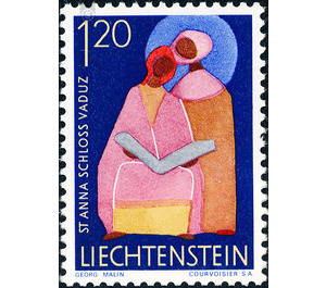 Church cartridge  - Liechtenstein 1967 - 120 Rappen